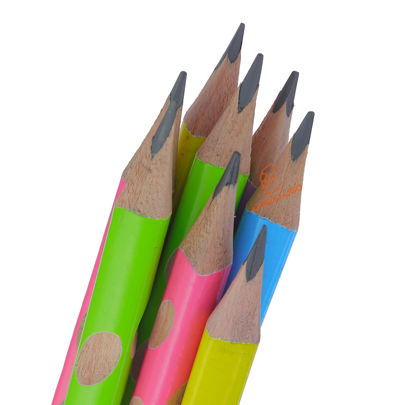 مداد مشکی 8 عددی طرح دار اسکول فنس کد 92454 (4)