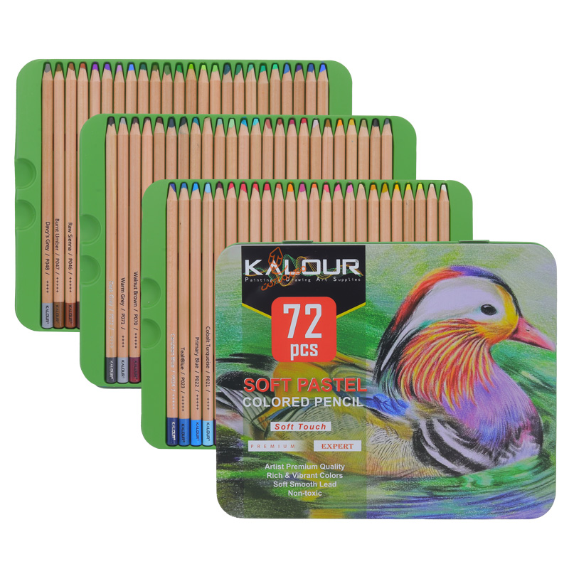 مداد پاستل 72 رنگ کالور KALOUR (6)