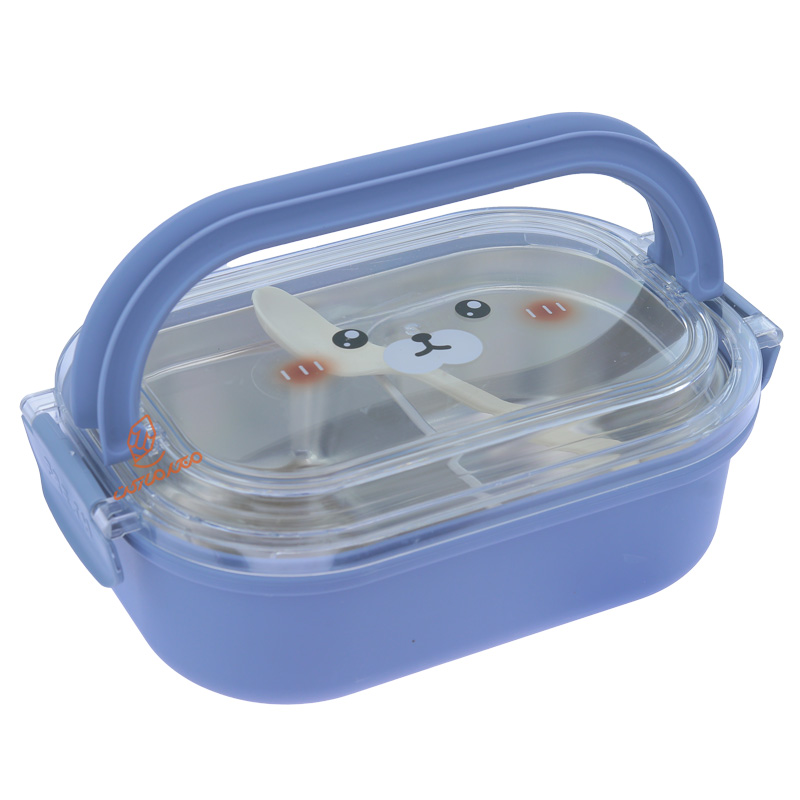 ظرف غذا داخل استیل طرح خرس کد 5838 (3)