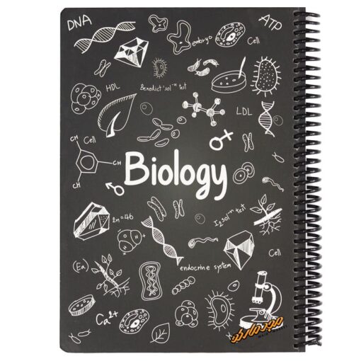 دفتر 100 برگ طرح فرمول زیست دات نوت -5