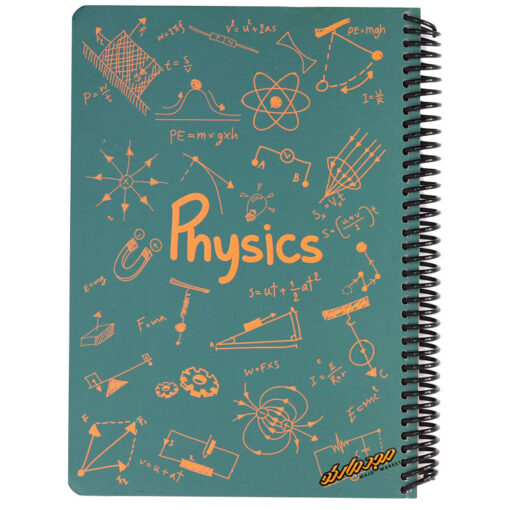 دفتر 100 برگ طرح فیزیک دات نوت9