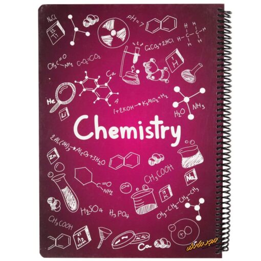 دفتر 100 برگ طرح شیمی دات نوت8