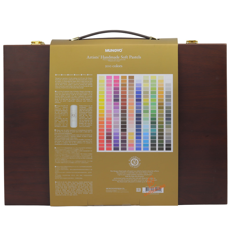 پاستل گچی حرفه ای 200 رنگ دست ساز HANDMADE گالری GALLERY (3)