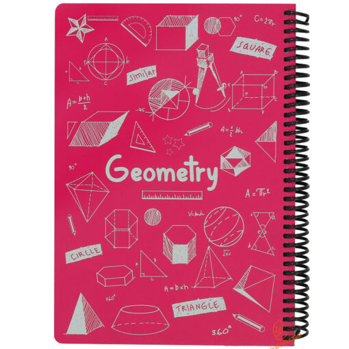 دفتر 100 برگ طرح هندسه دات نوت 4