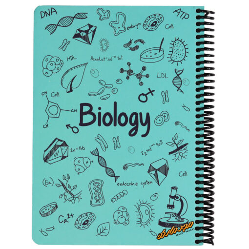 دفتر 100 برگ طرح فرمول زیست دات نوت -4