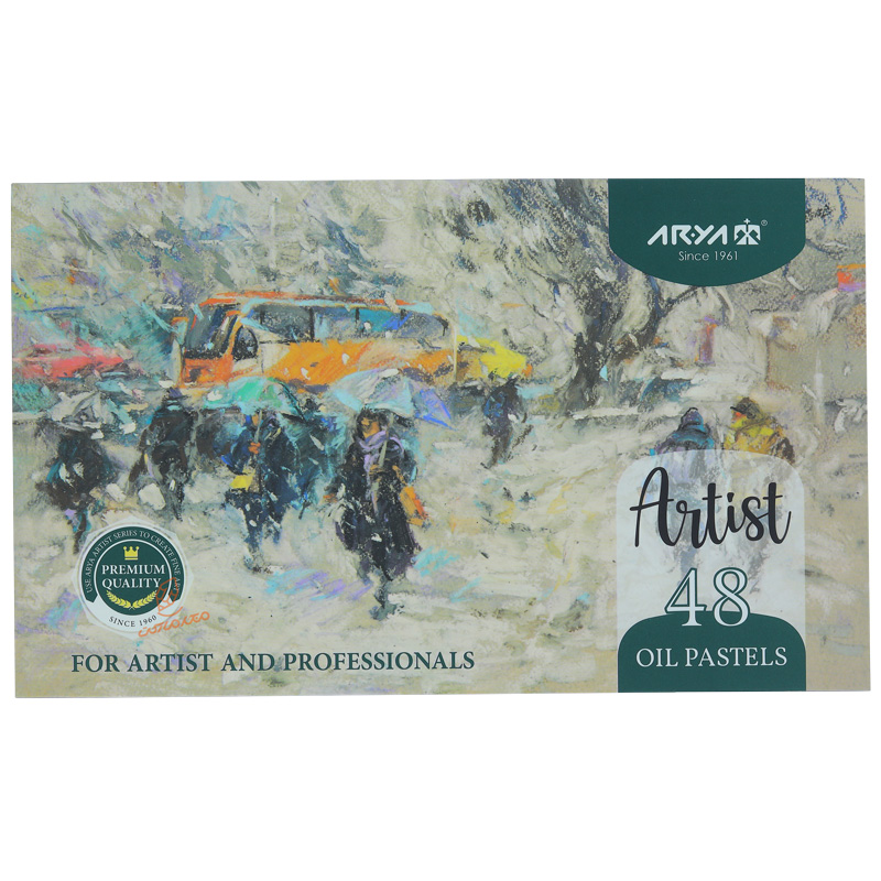 پاستل روغنی48 رنگ آرتیست آریا (2)