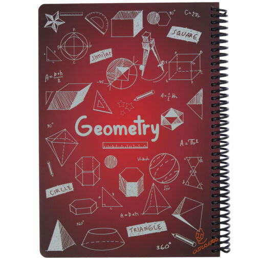 دفتر 100 برگ طرح هندسه دات نوت 2