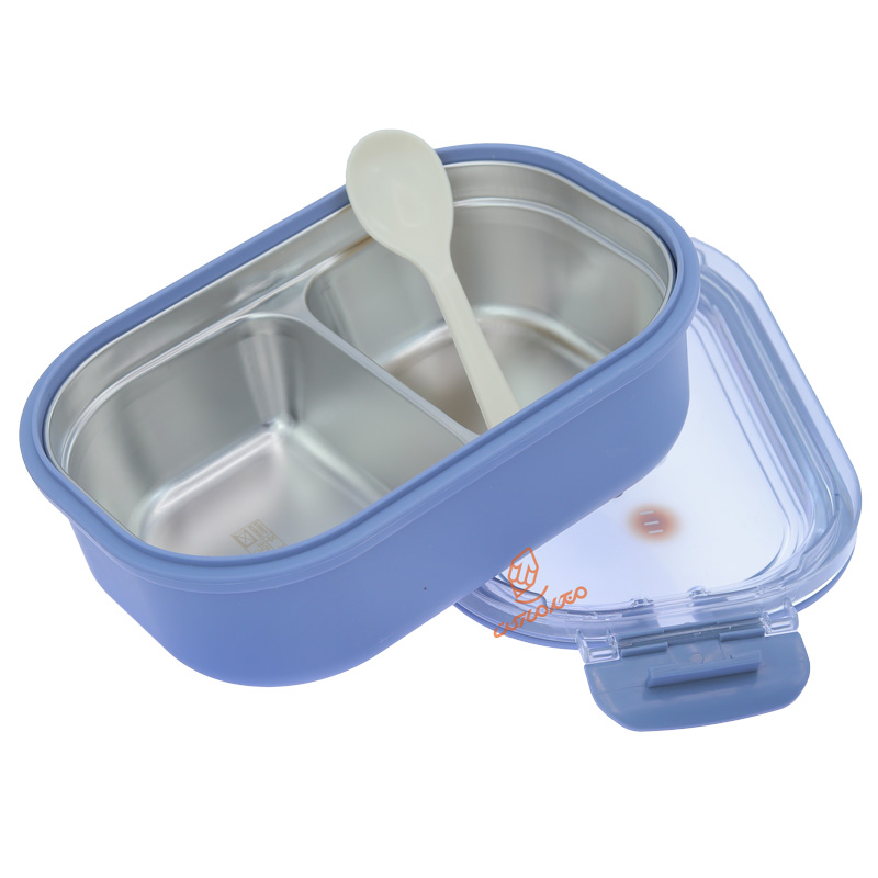 ظرف غذا داخل استیل طرح خرس کد 5838 (4)