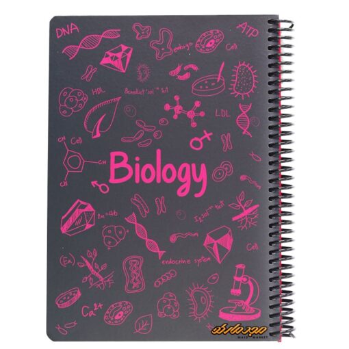 دفتر 100 برگ طرح فرمول زیست دات نوت -9