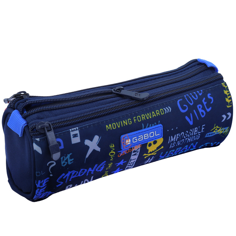 جامدادی سه زیپ مدل 235009046 SKULL گابل GABOL (4)