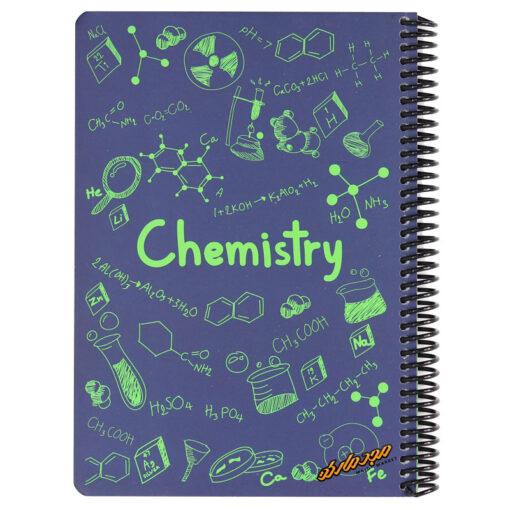 دفتر 100 برگ طرح شیمی دات نوت12