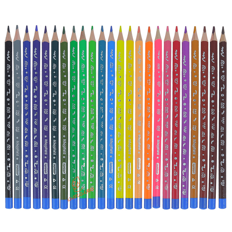 مداد رنگی24رنگ جعبه مقوایی اسکول فنس کد92450 (1)