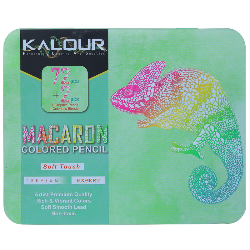 مداد رنگی پاستلی 72 رنگ کالور kalour