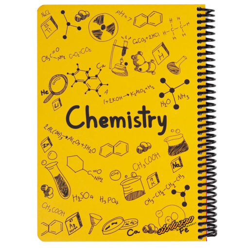 دفتر 100 برگ طرح شیمی دات نوت5