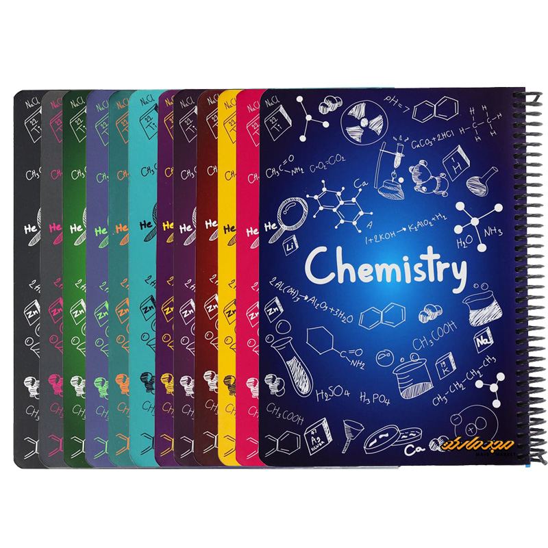 دفتر 100 برگ طرح شیمی دات نوت