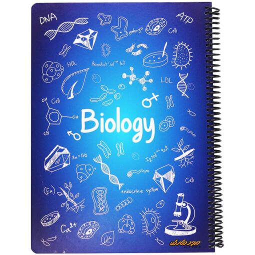 دفتر 100 برگ طرح فرمول زیست دات نوت