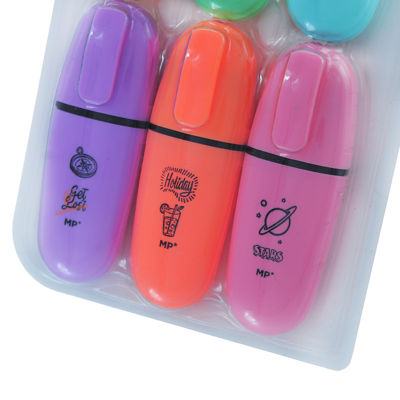 ماژیک علامت گذار پاستلی 6 رنگ کد 532 ام پی MP (1)