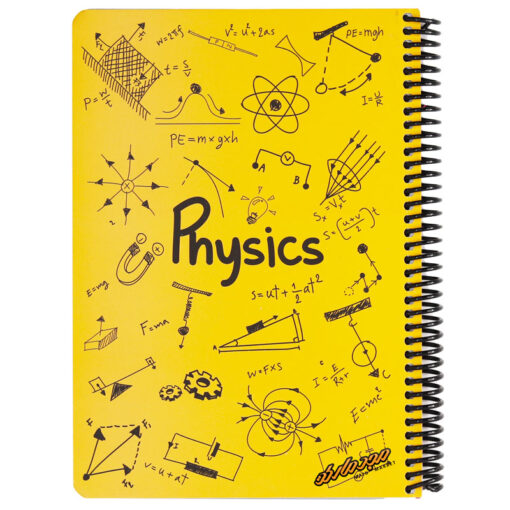 دفتر 100 برگ طرح فیزیک دات نوت8