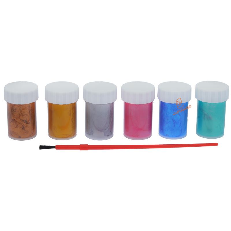 گواش متالیک 6 رنگ اسکول فنس کد 92431 (1)