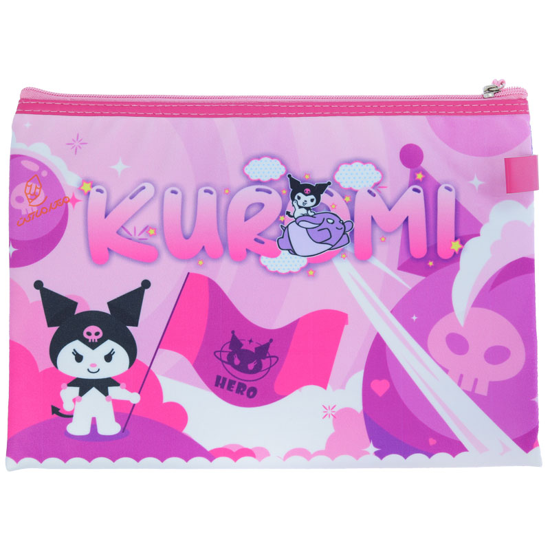 پوشه پارچه ای فانتزی زیپ دار A4 هیرو (4)