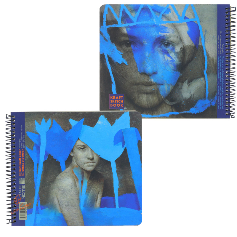 دفتر کرافت خشتی دو رو لاین نوت LINE NOTE (7)