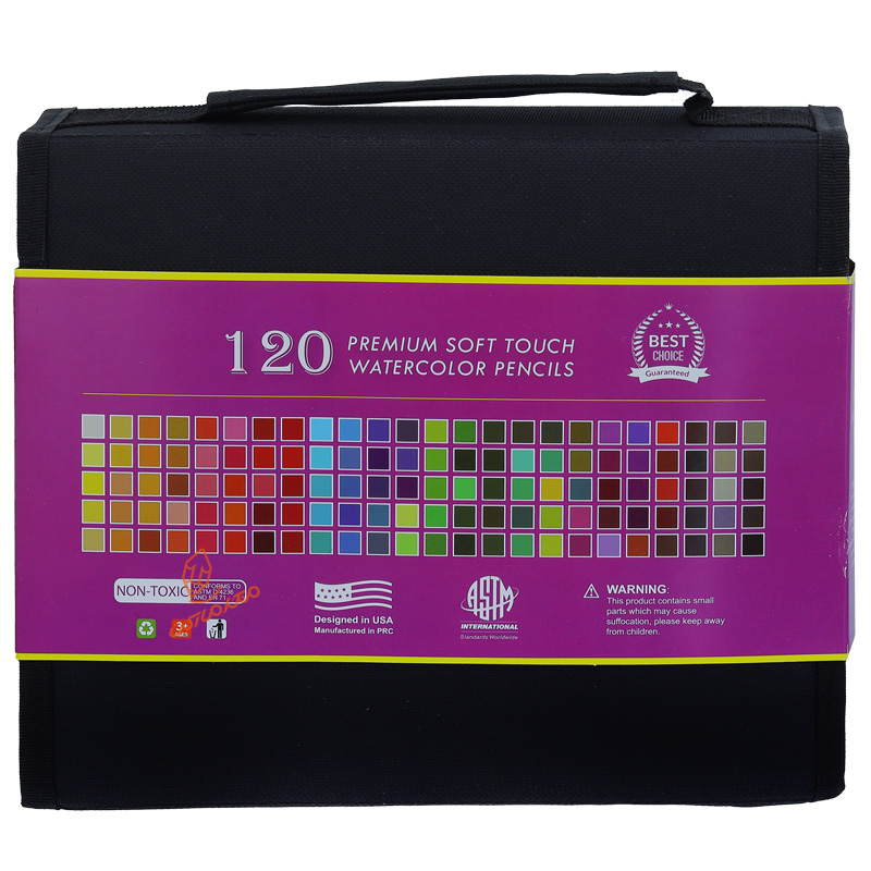 مداد آبرنگی 120 رنگ کیفی کالور kalour (3)