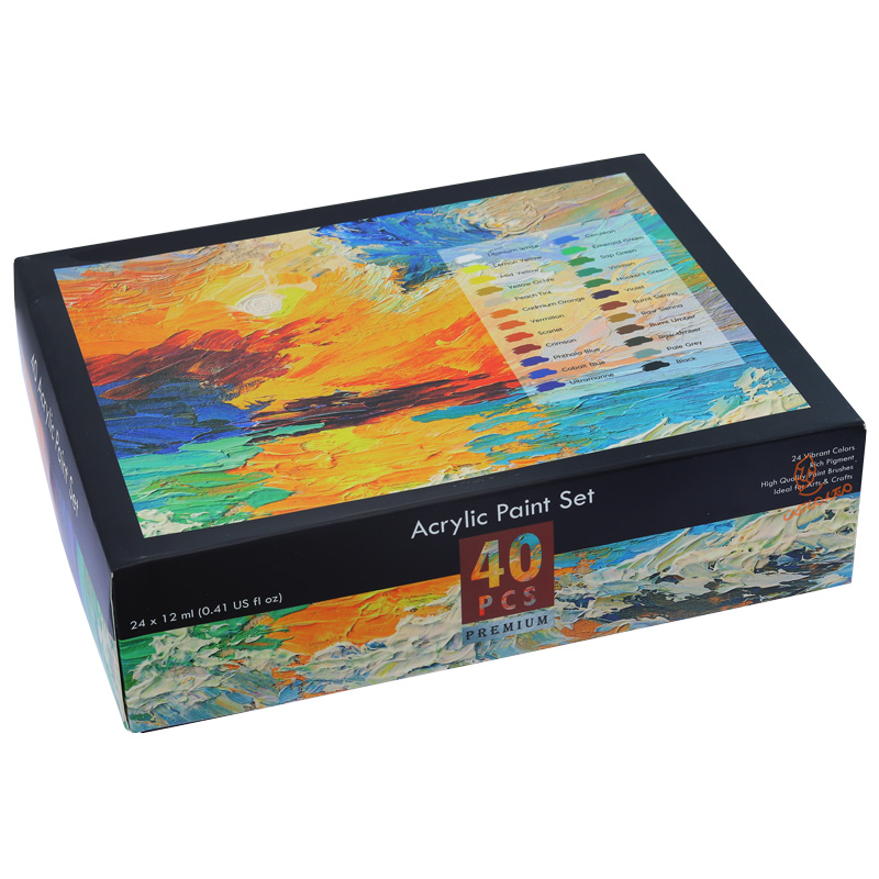 ست اکریلیک 40 تیکه کالور KALOUR