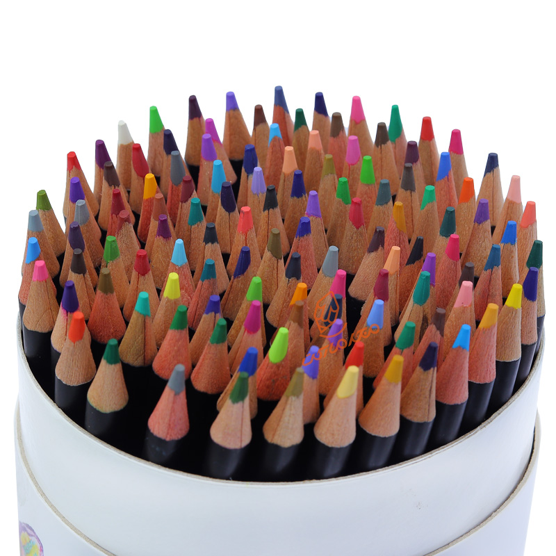 مداد رنگی 120 رنگ استوانه ای کالور kalour (1)