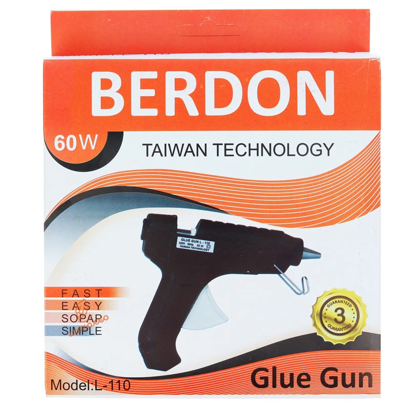 دستگاه چسب تفنگی60 وات بردون L-110 (1)