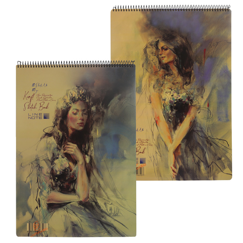 دفتر کرافت A3 لاین نوت LINE NOTE