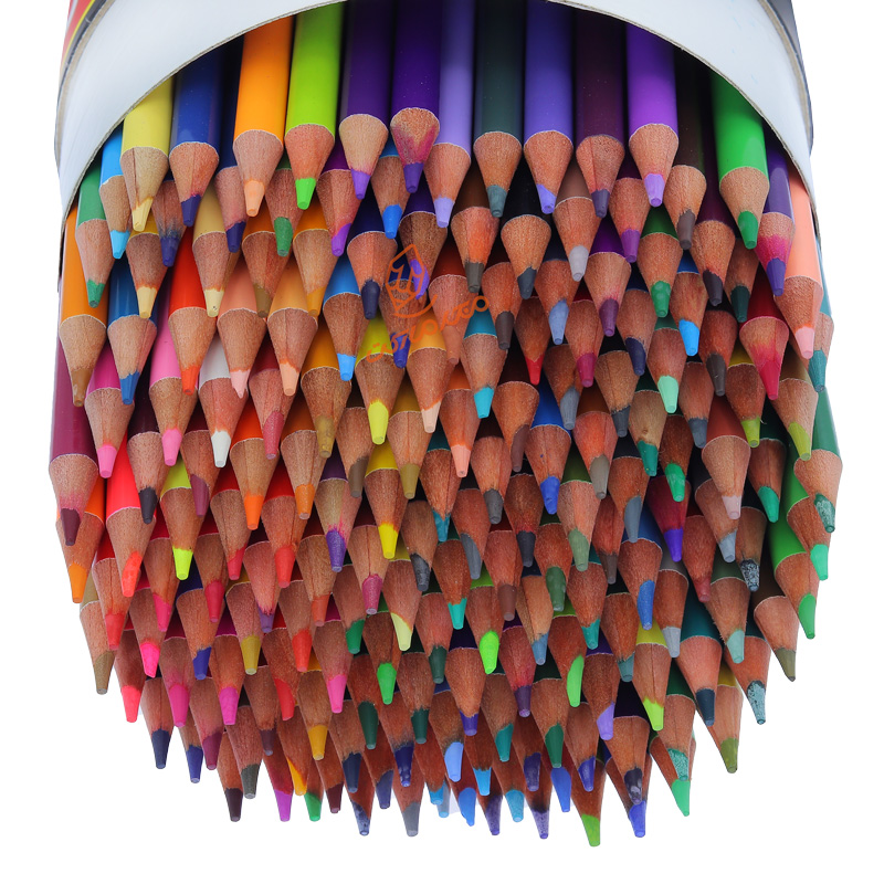 مداد رنگی 180 رنگ استوانه ای کالور kalour (7)