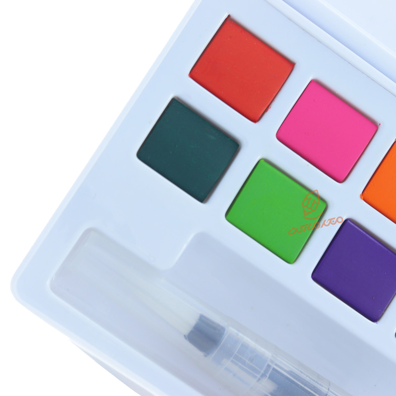 آبرنگ 12 رنگ کالور KALOUR (7)