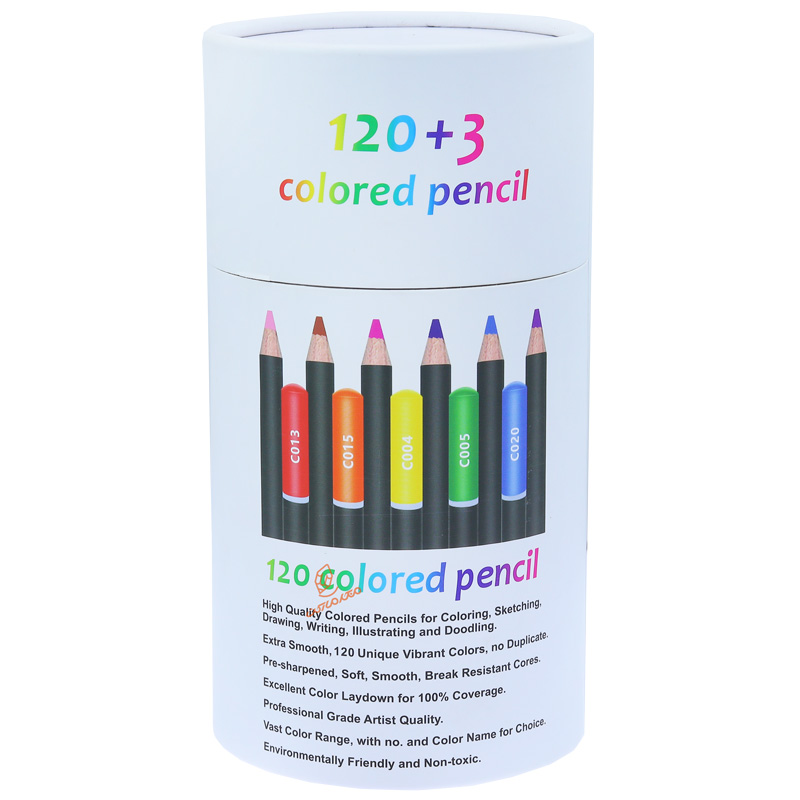 مداد رنگی 120 رنگ استوانه ای کالور kalour