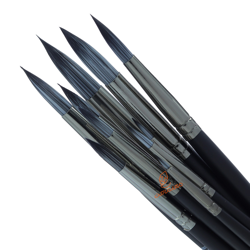 قلم مو سر گرد کد 1100 پارس آرتیست