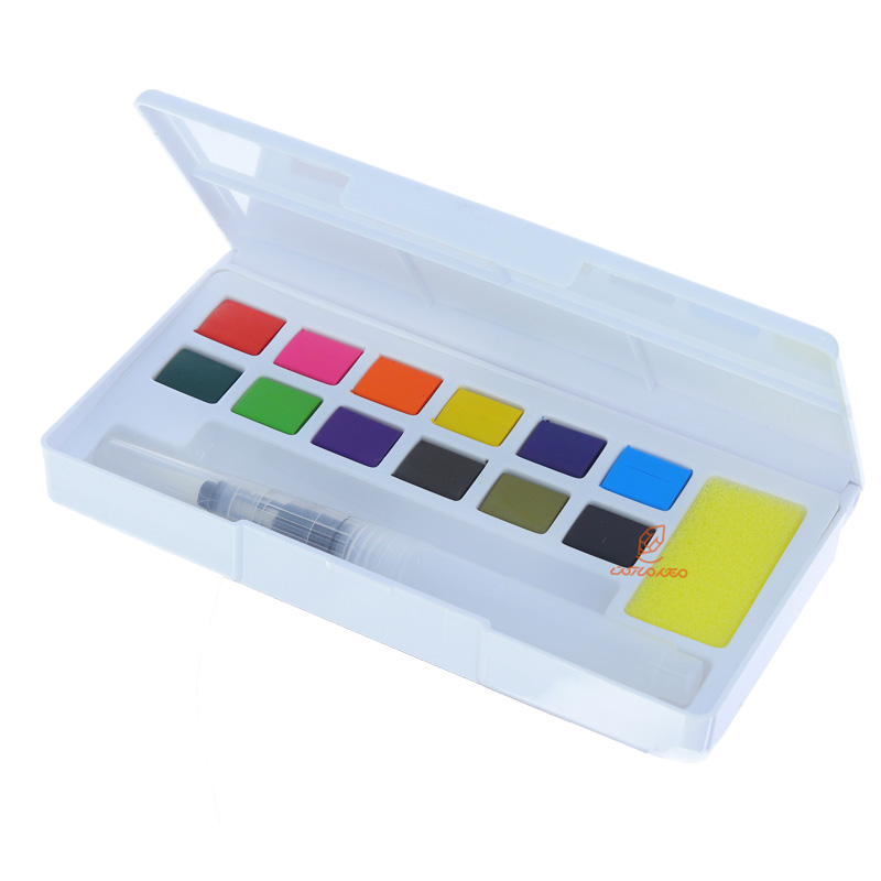 آبرنگ 12 رنگ کالور KALOUR (6)