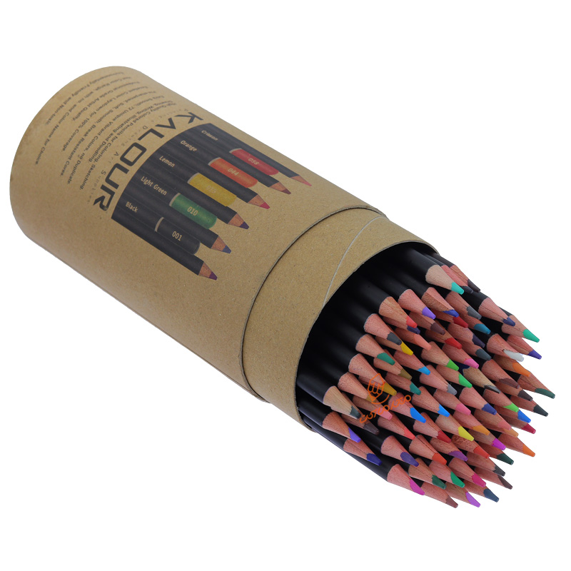 مداد رنگی 72 رنگ استوانه ای کالور kalour