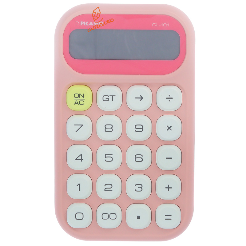 ماشین حساب رومیزی CL-101 پیکاسو صورتی.jpg