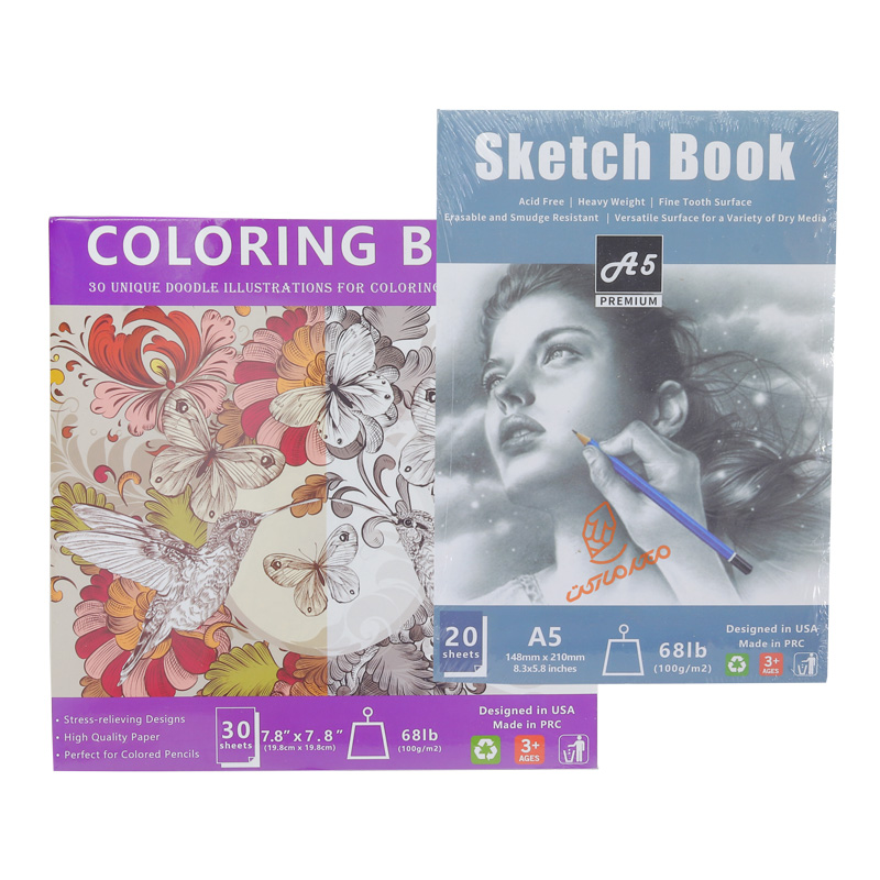 ست 132 تکه مداد رنگی و طراحی کیفی کالور kalour (13).jpg