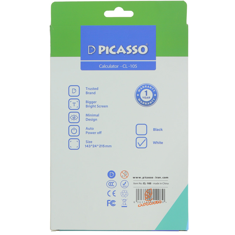 ماشین حساب رومیزی CL-105 پیکاسو (2).jpg
