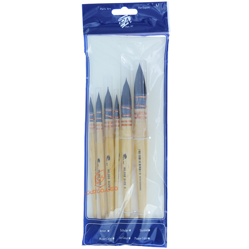 قلم مو سر گرد پارس آرت کد WL055 (1).jpg