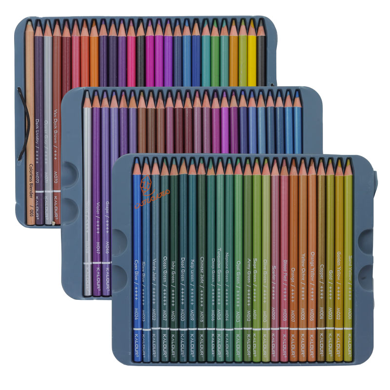 مداد رنگی 72 رنگ متالیک طرح ببر کالور KALOUR (1).jpg