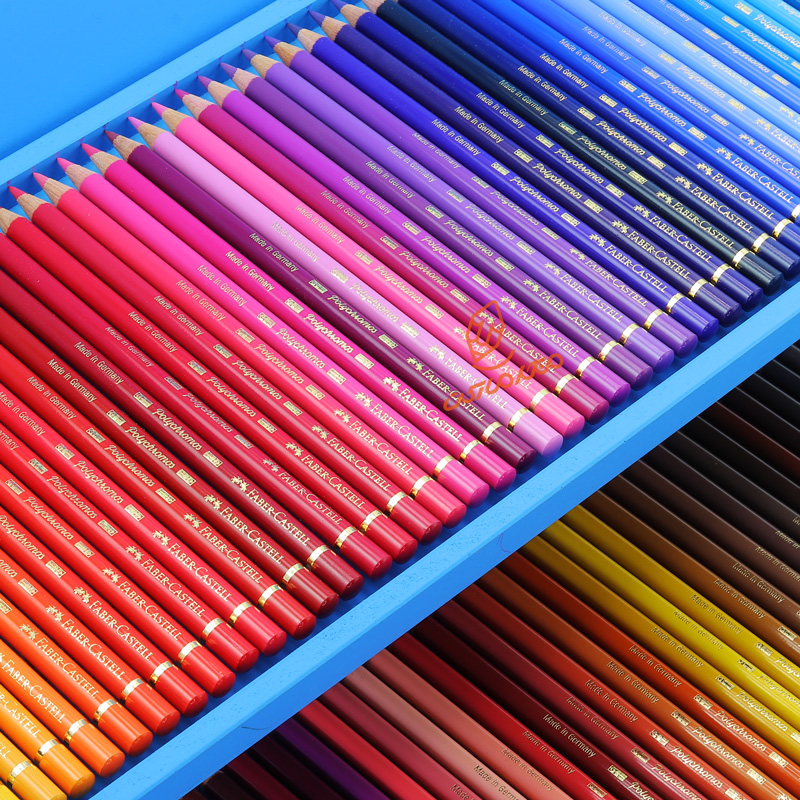 مداد رنگی 120 رنگ پلی کروم فابرکاستل جعبه چوبی (جعبه ایرانی) FABERCASTELL (8).jpg
