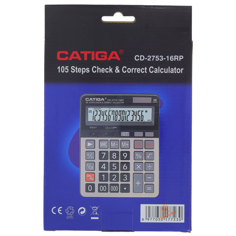 ماشین حساب رومیزی کاتیگا مدل CD-2753-16RP (2).jpg