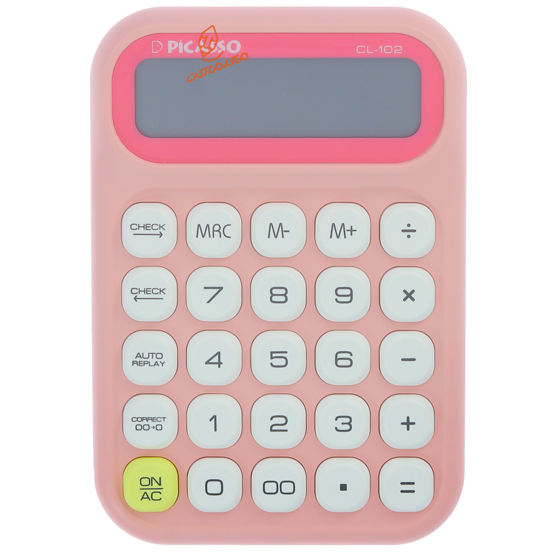 ماشین حساب رومیزی  CL-102  پیکاسو صورتی.jpg