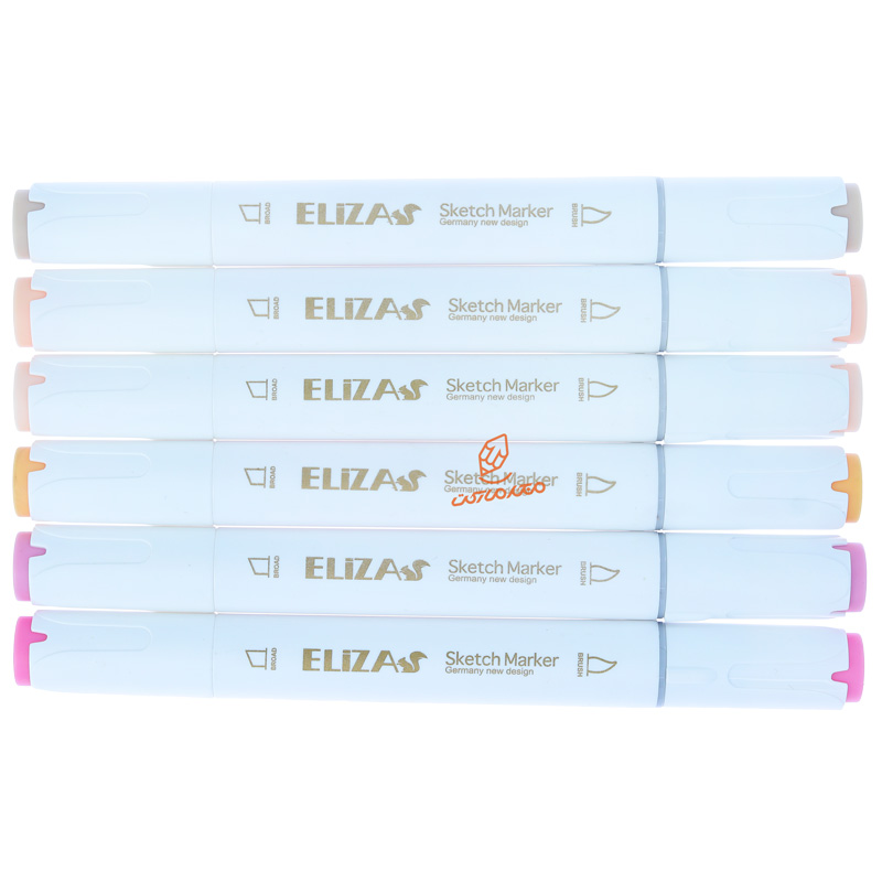 ست ماژیک 6 عددی براش سری A الیزا ELIZA (4).jpg