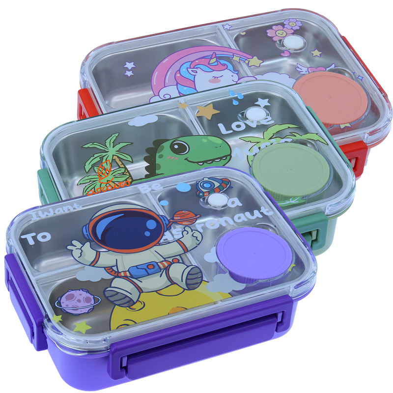 ظرف غذا داخل استیل 1 طبقه 850 میل