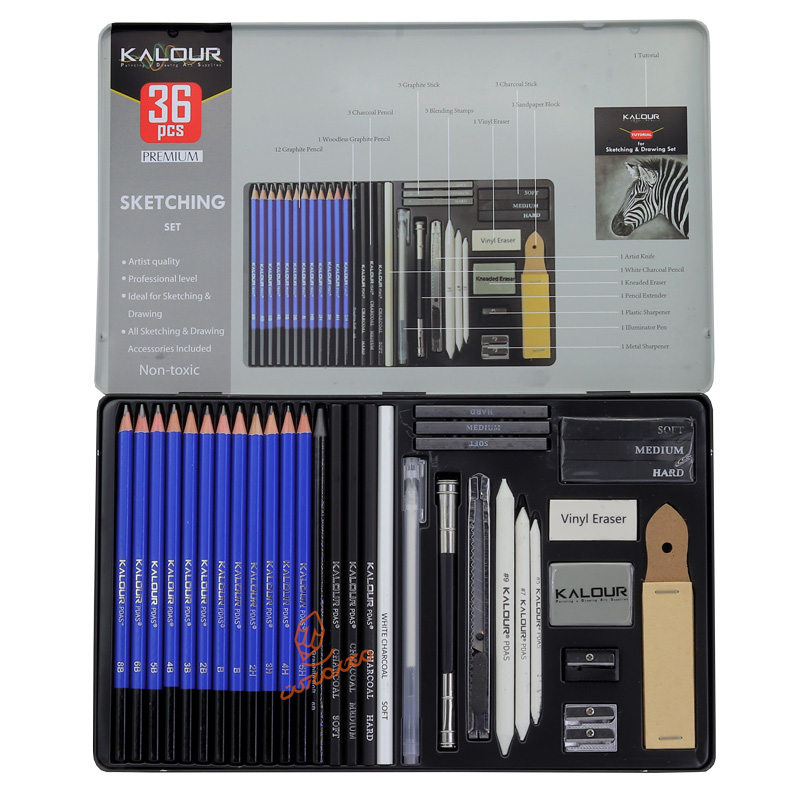 ست طراحی 36 تکه طرح  گورخر کالور  KALOUR (6).jpg