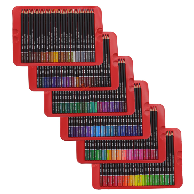 مداد رنگی 180 رنگ جعبه فلزی طرح گوزن کالور KALOUR (6).jpg
