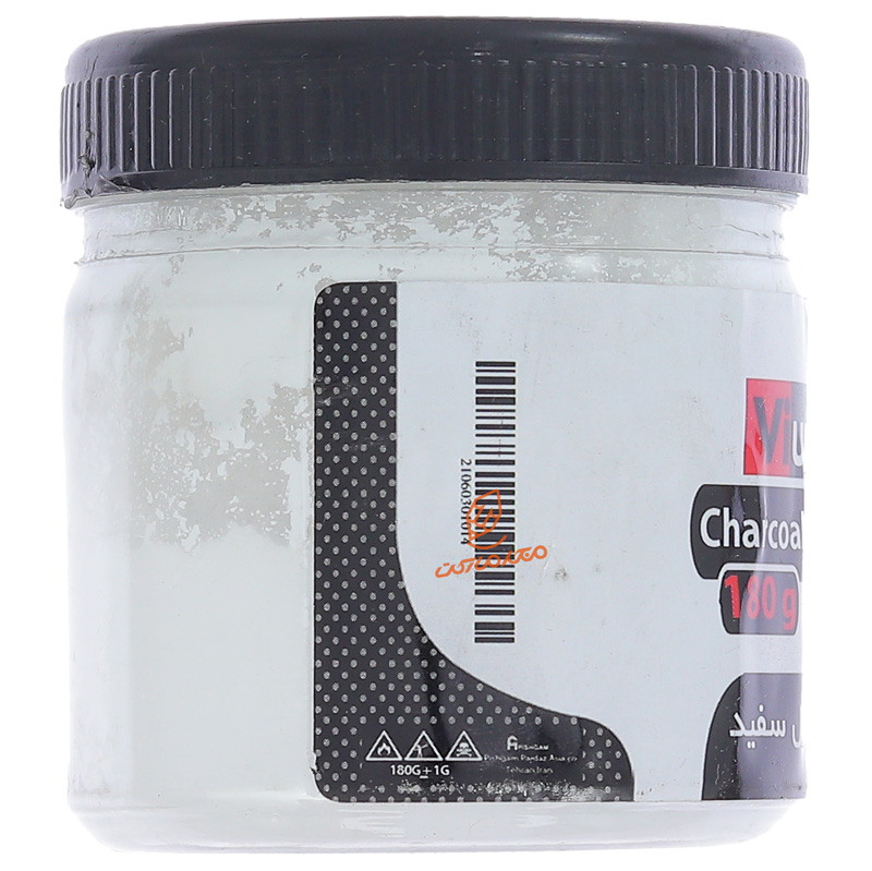 پودر ذغال سفید 180 گرم ویونا (3).jpg