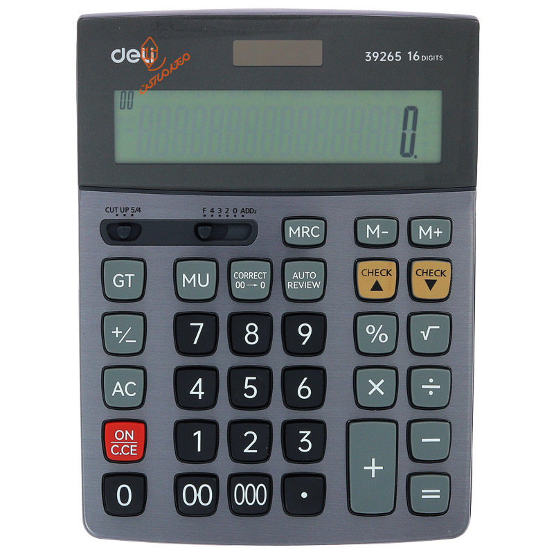 ماشین حساب رومیزی 16 رقم دلی مدل 39265